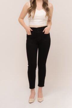 Alora Double Button Denim Pants 5214-1