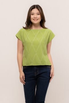 Elloita Rhinestones Loose Top CC30791