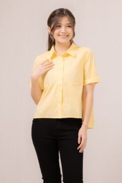 Kaetlyn Studded Pocket Top 2227