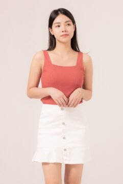 Ferva Flare Mini Denim Skirt 5180