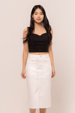 Zelma Midi Denim Skirt 5220