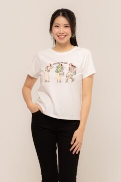 Sianne Print Tee Top CC30373