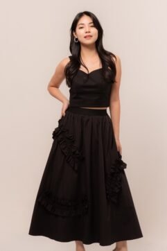 Calanthe Ruffle Maxi Skirt CC31570