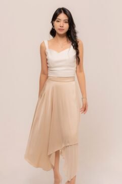 Julia Asymmetrical Pleated Skirt CC32249