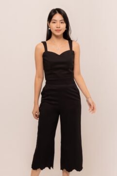 Demieter Embroidery Cut-Out Pants 3006