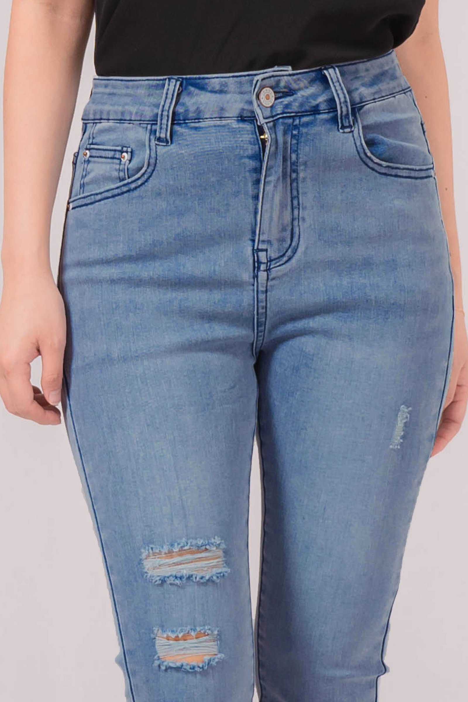 Monchou Mandarin Tassels Romper 5248