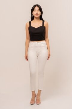 Lelda Highwaist Denim Pants 5227