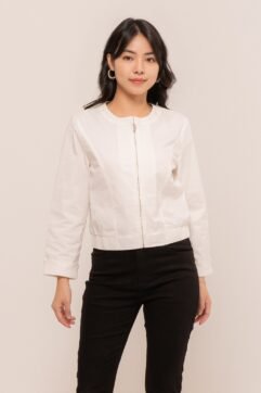 Linnea Zipper Crop Jacket CC31162