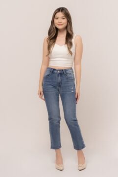Neora Highwaist Denim Pants 5215