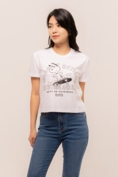 Oria Snoopy Printed Top CO7004