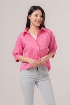 Arvela Asymmetrical Shirt Top 7010