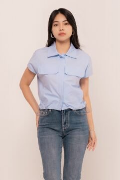 Mavela Drawstring Sleveless Top CO7018