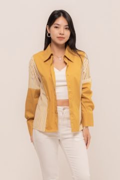 Lavya Stripes Two-Tone Top 7797-1