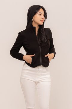 Neacia Zipper Crop Jacket CC32401