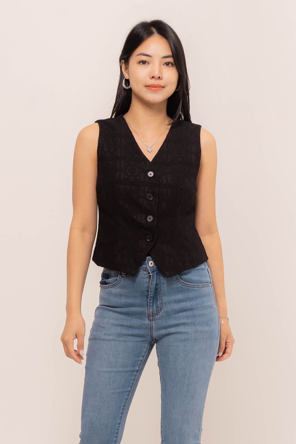 Anilyn Flower Lace Top CC32929