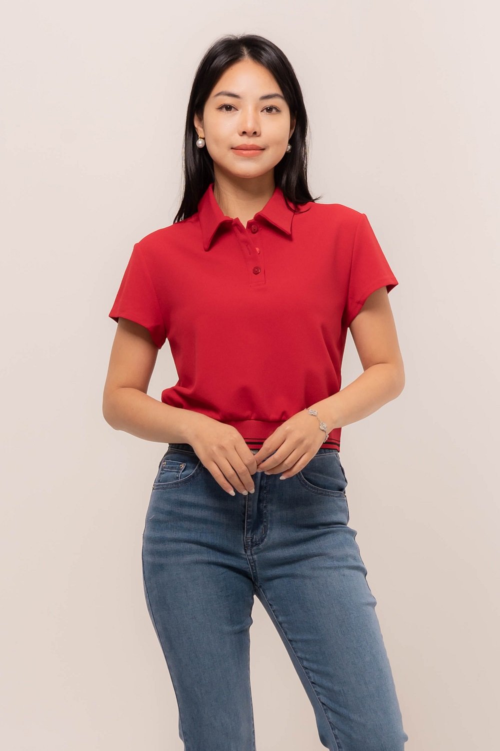 Avania Stripes Waist Top CC33220