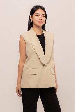 Desiree Double Pockets Vest CC33426