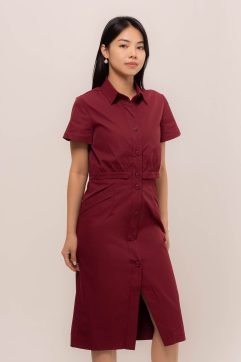 Aida Shirt Midi Dress CC32894
