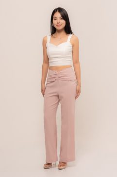 Hannah Ribbon Straight Pants CC33189