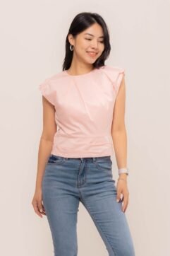 Cytata Short Puff Sleeves Top CC33170