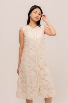 Carlie Lace Textured Dress CC32518