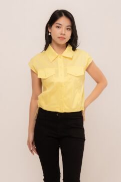 Celestea Drawstring Crop Top 7657