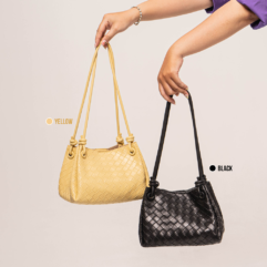 Belly Woven Hand Bag TAS3188