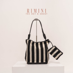 Wednesday Macrame Mesh Bag T1177