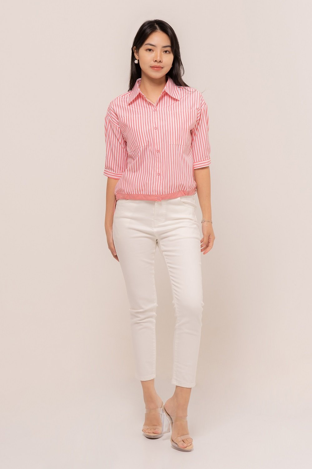 Cornelia Buttons Cullottes Pants CC33246