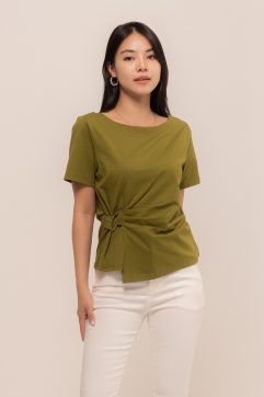 Elara Asymmetrical Knot Top 5S25100