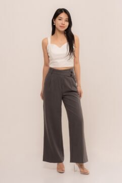 Cornelia Buttons Cullottes Pants CC33246