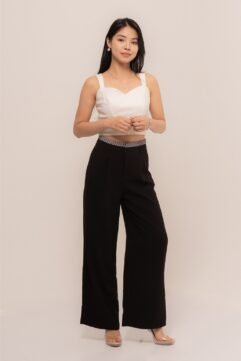 Savina Stripes Waist Pants CC33439