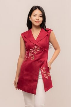 ZhiYa Flower Embroidery Top CC30092