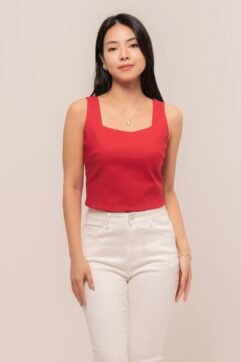 Letizia Square Neckline Top 5S25035