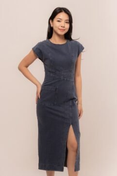 Maritza Front Slit Dress CC32210