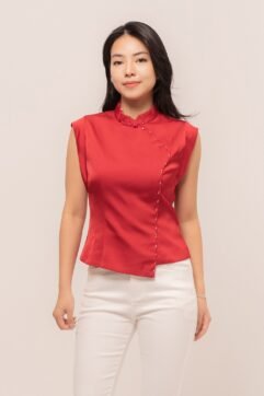 MeiYi Beads Cheongsam Top CC33568