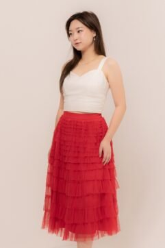 Flameo Layered Tulle Skirt CC32227-1