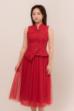 ShiHan Flower Lace Tulle Dress CC33591