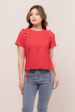 Beava Ruffle Strap Top 5S25027