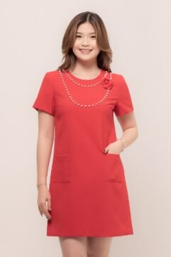 Noima Pearl Flower Patch Dress  CC33493