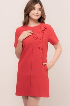 Eudora Flower Beads Dress CC33143