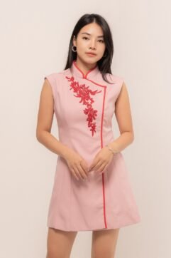 YiNa Beads Sleeveless Dress CC32363