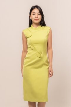 Zavery Flower Beads Dress CC33844