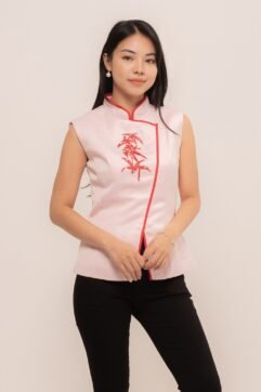 YingXin Beads Cheongsam Top CC32265-1