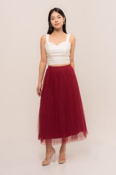 Channah Tulle Polkadot Skirt CC31845