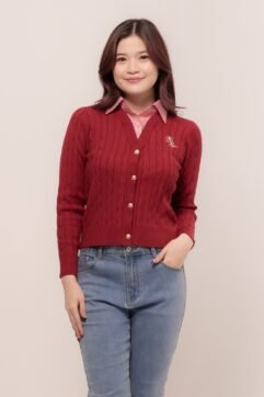 Ciela Cable Knit Shirt Top 3044