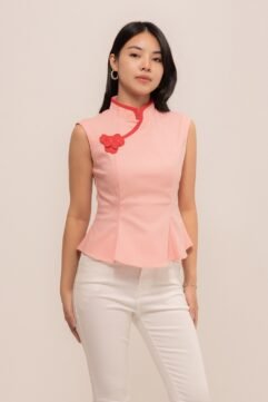 Neoma Flower Sleveless Top CC33530