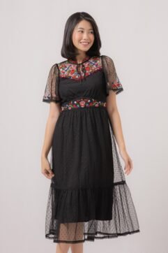 Massy Lace Flower Dress 81672-1 S00