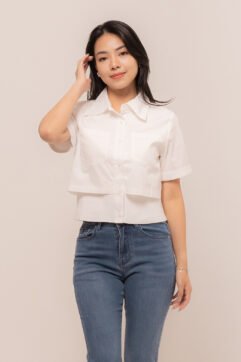 Delfiora Rib-Mix Top 7677