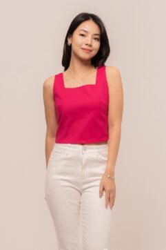 Letizia Square Neckline Top 5S25035